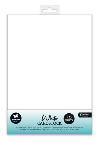 Studio Light Paper Set Consumables White Cardstock 250 gsm nr.39