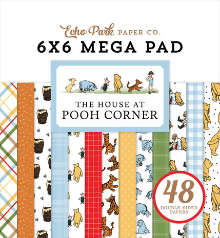 Echo Park - The House At Pooh Corner 6x6 Inch Cardmakers Mega Pad