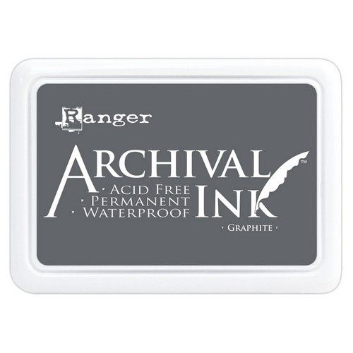 Ranger Archival Ink pad - graphite