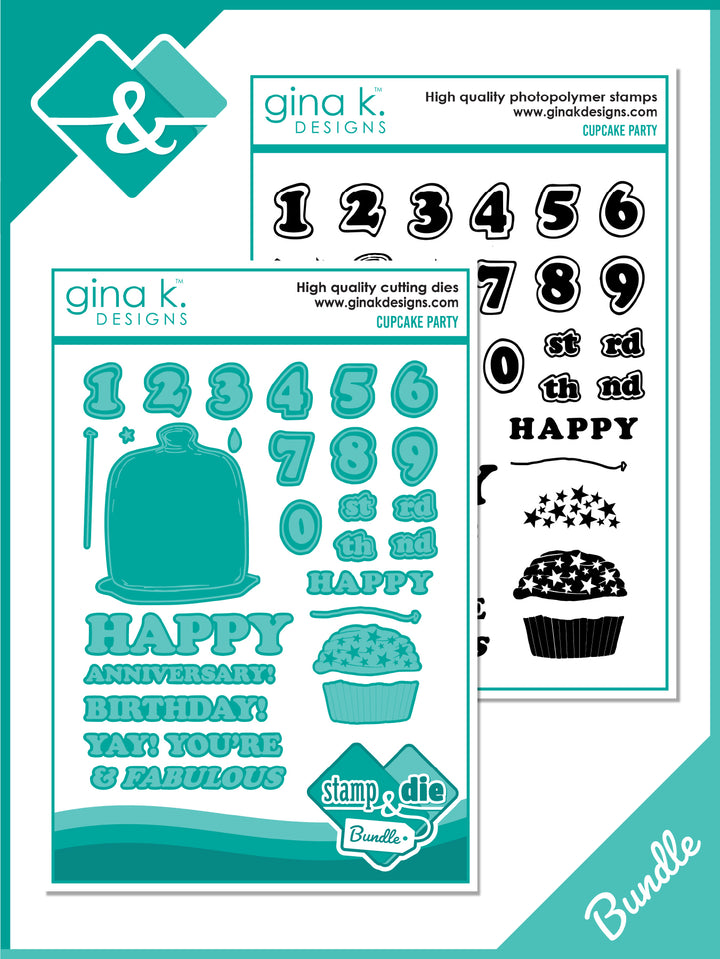 Gina K Designs - BUNDLE- Cupcake Party