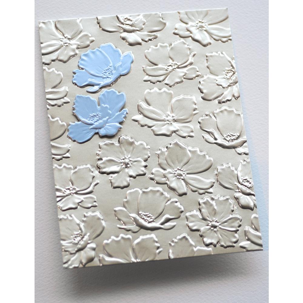 Memory Box 3D Embossing Folder & Dies - Anemone Drift 