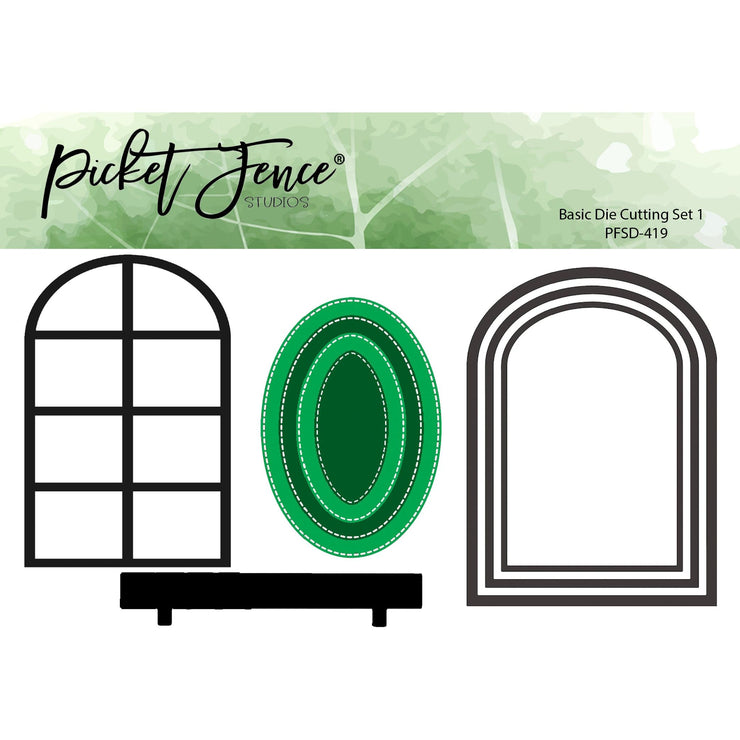 Picket Fence Studios - Basic Die Cutting Set 1