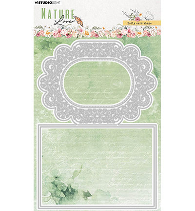 Studio Light Cutting Die Doily card shape Nature Lover nr.773