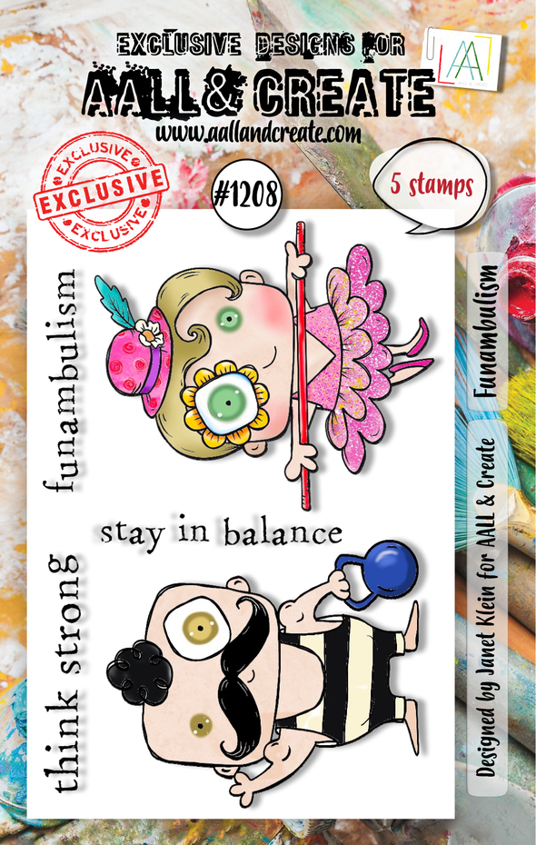 AALL & Create - Stamp Set A7 Funambulism