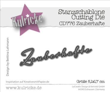 Kulricke Stanzschablone "Zauberhafte" Craft Die 