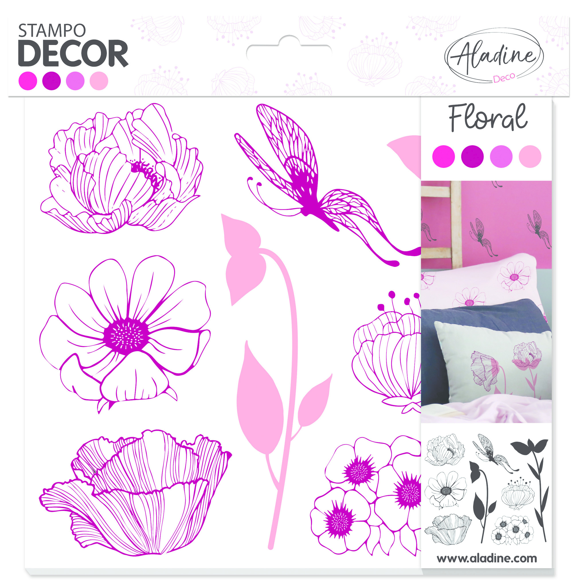aladine-decor-foam-stamps-floral-05284