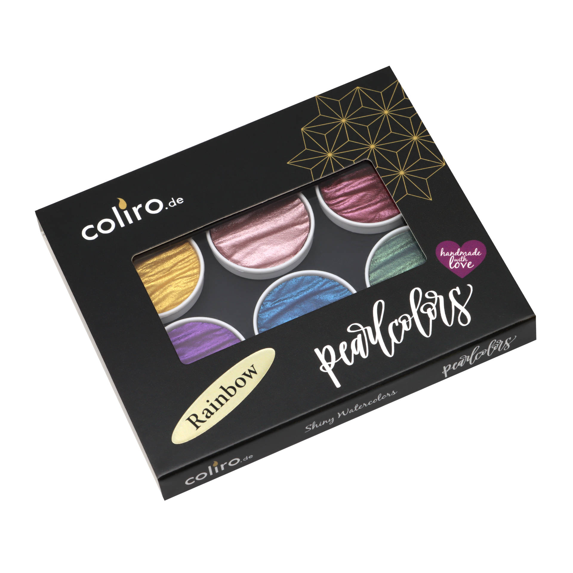 Coliro -  "Rainbow" Pearlcolor Set 