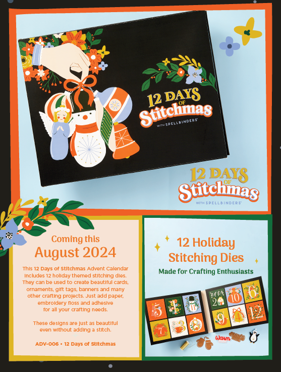 Spellbinders - 2024 12 Days of Stitchmas 12 Day Advent Calendar