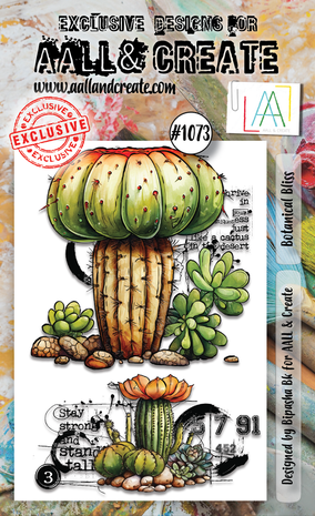 AALL and Create - Stamp Set A6 Botanical Bliss