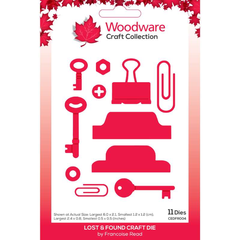 Woodware Francoise Read Lost & Found Craft Die