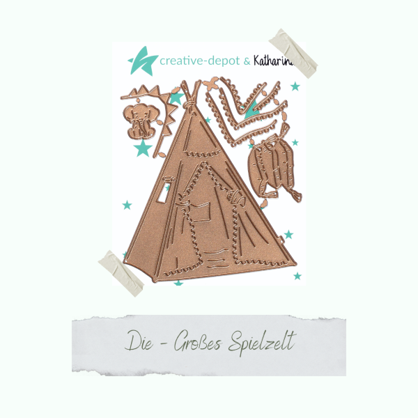 Creative Depot -   Die - Großes Spielzelt 