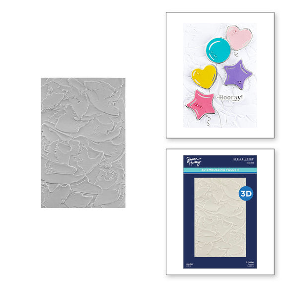 Spellbinders - Plaster 3D Embossing Folder