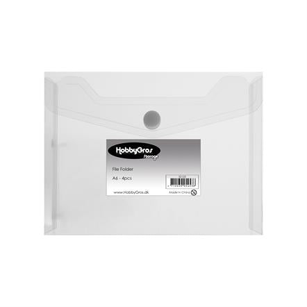 HobbyGros Storage "A6 File Folder (4pcs)"