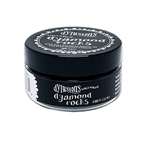 Ranger - Dyan Reaveley Dylusions Dyamond Rocks Black Marble 25g