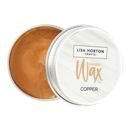 Lisa Horton Crafts Water Based Wax Tin - Copper