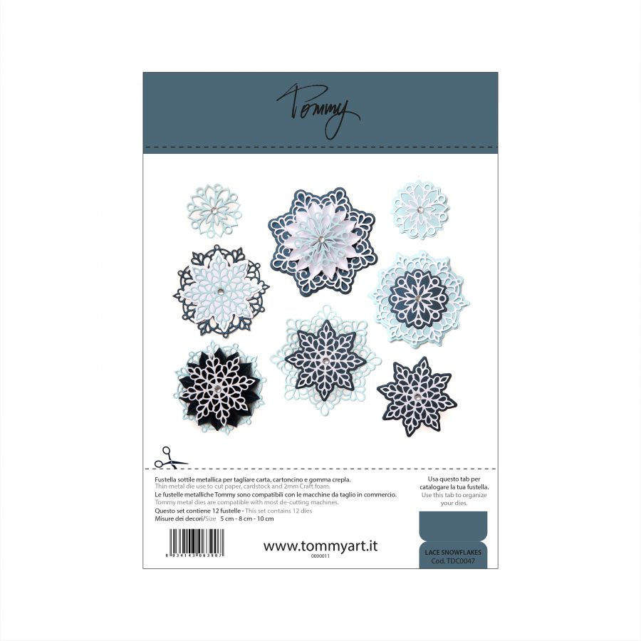  Tommy fustella – Lace Snowflakes 