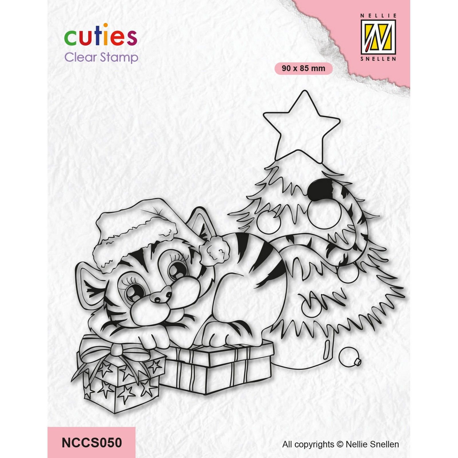 Nellie Snellen • Cutie Clear Stamps Tiger