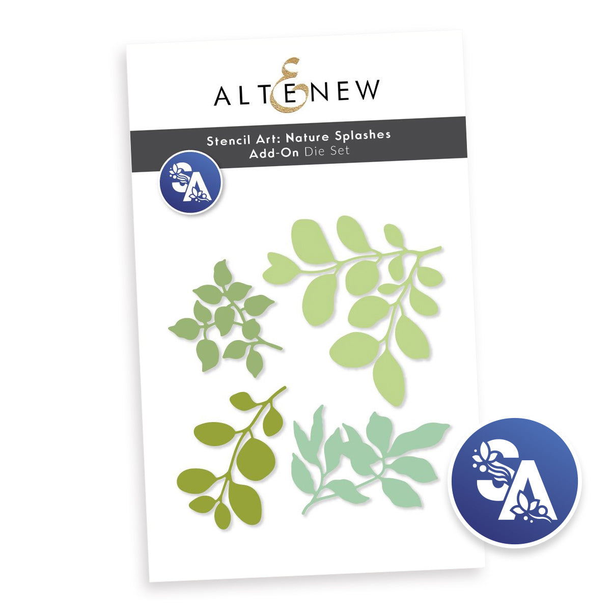 Altenew - Stencil Art: Nature Splashes Add-on Die Set 