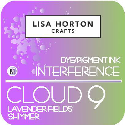 Lisa Horton Crafts Interference Ink Pad - Lavender Fields shimmer