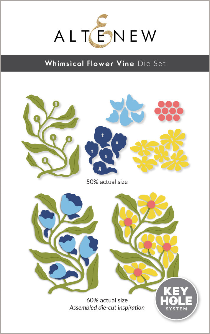 Altenew - Whimsical Flower Vine Die Set