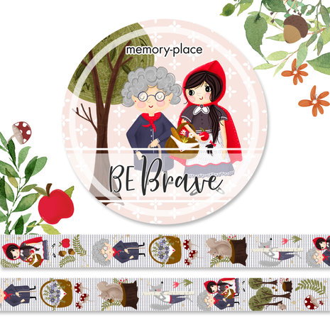 Memory Place - Be Brave Washi Tape 1