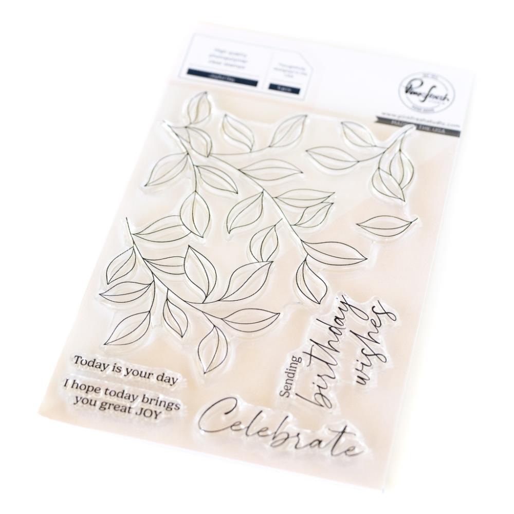 Pinkfresh Studio Clear Stamp Set 4"X6" - Joyful Day