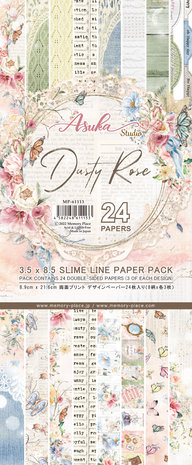 memory-place-dusty-rose-slim-line-paper-pack-mp-61