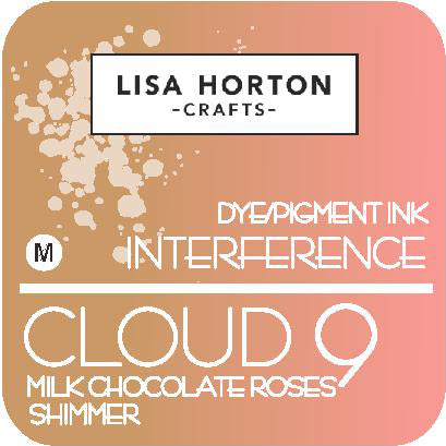 Lisa Horton Crafts Interference Ink Pad - Milk Chocolate Roses Shimmer