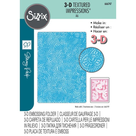 Sizzix • 3D Textured Impressions by Stacey Park Cosmopolitan, Sunday in the Park