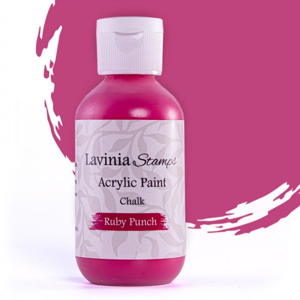 Lavinia - Chalk Acrylic Paint Ruby Punch