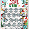 Craft Consortium It's Snome Time 2 Adhesive Snowflakes
