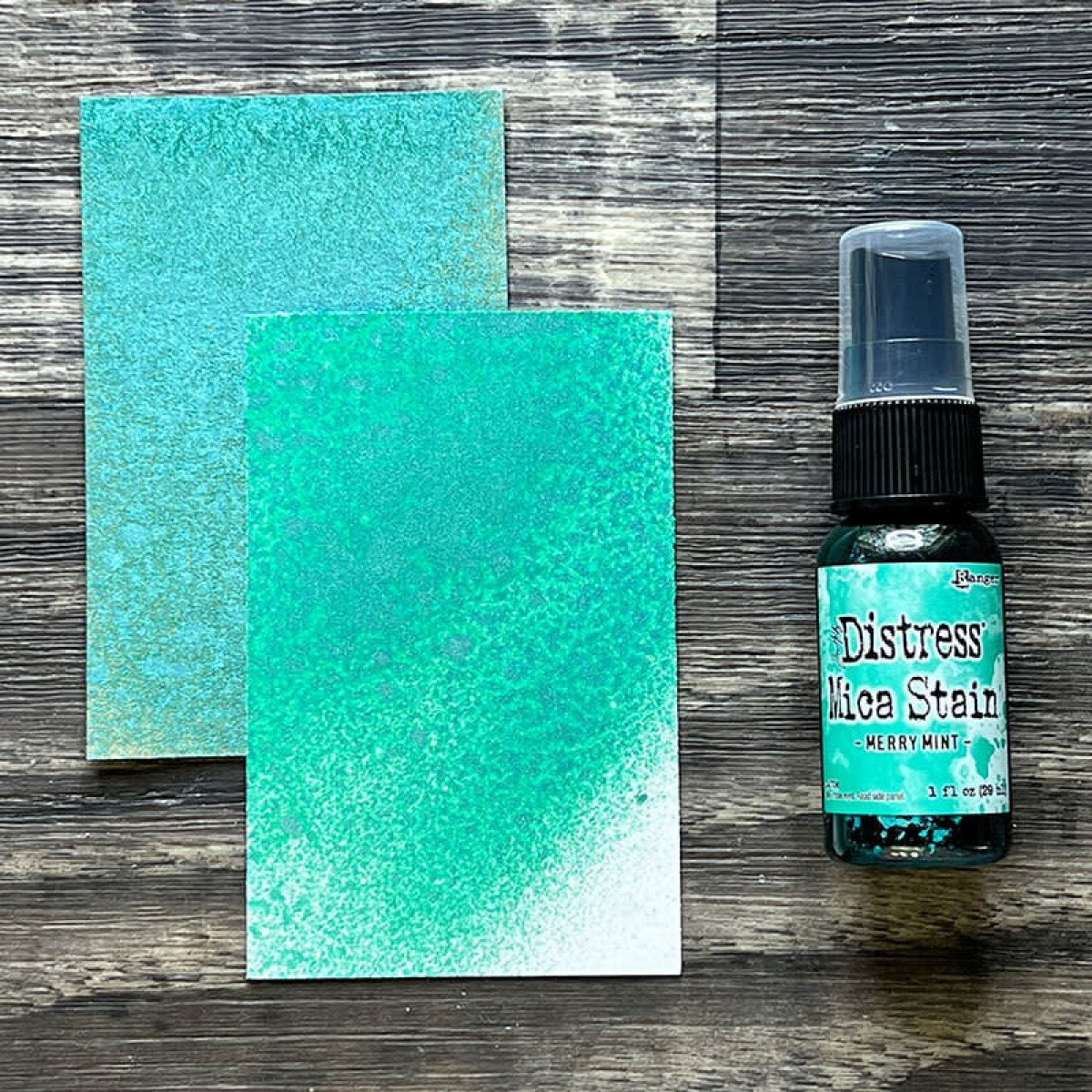 Ranger Tim Holtz - Distress Mica Stain Spray - Merry Mint