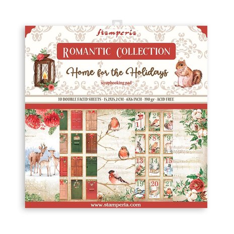 stamperia-romantic-home-for-the-holidays-6x6-inch