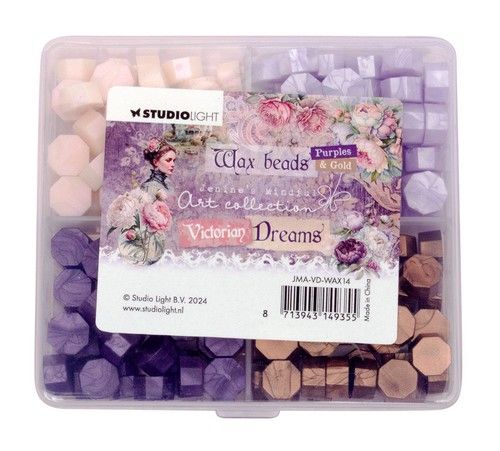 Studio Light Wax Beads 4 colors Purple Vict. Dreams nr.14