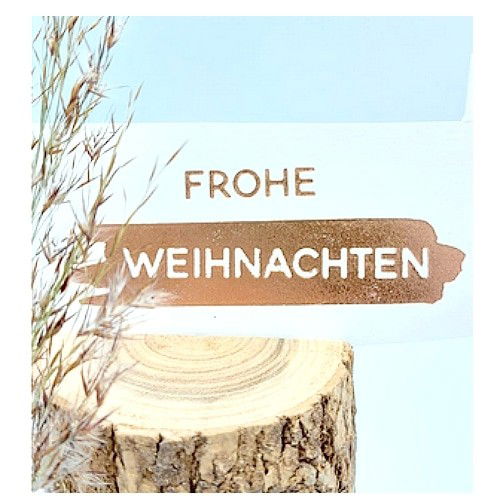 Creative Depot - Hotfoil Stamp - Frohe Weihnachten