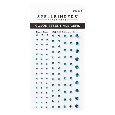 Spellbinders - Capri Blue Color Essentials Gems 