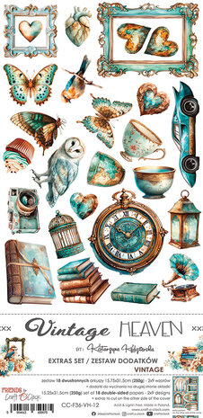 Craft O'Clock - Vintage Heaven Extras Set Vintage