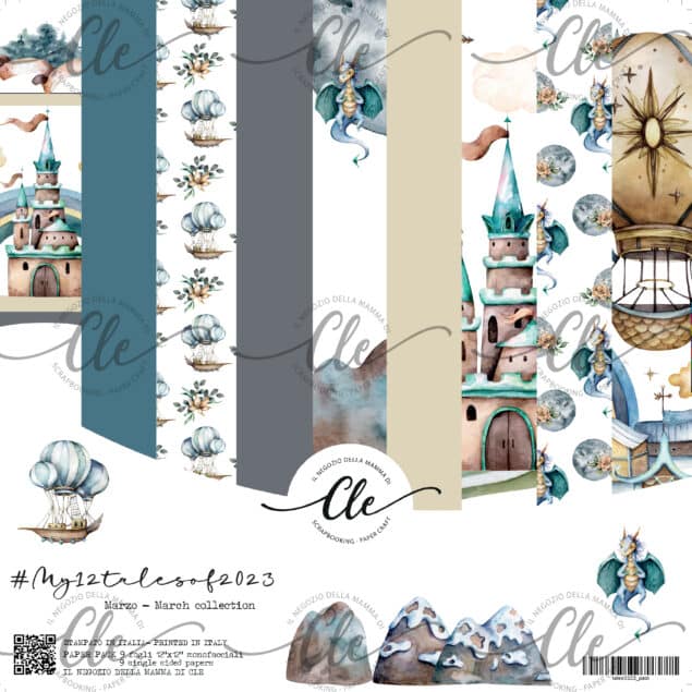 PAPER PACK- 12X12 – MY 12 TALES OF 2023 – MARCH COLLECTION