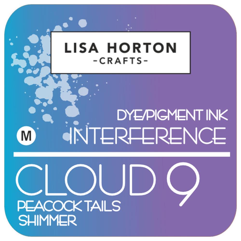 Lisa Horton Crafts Interference Ink Pad - Peacock Tails Shimmer 