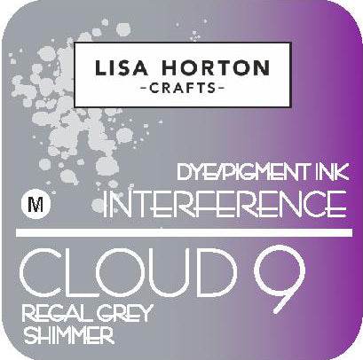 Lisa Horton Crafts Interference Ink Pad - Regal Grey Shimmer