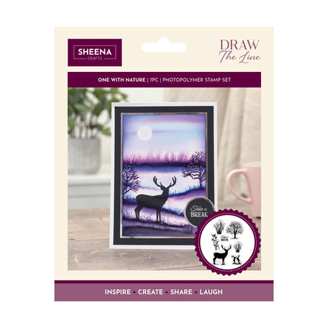 CC - Draw the Line Clear Stamp One with Nature