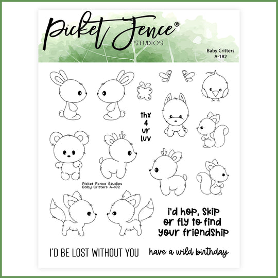 Picket Fence Studios Baby Critters