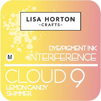 Lisa Horton Crafts Interference Ink Pad - Lemon Candy Shimmer