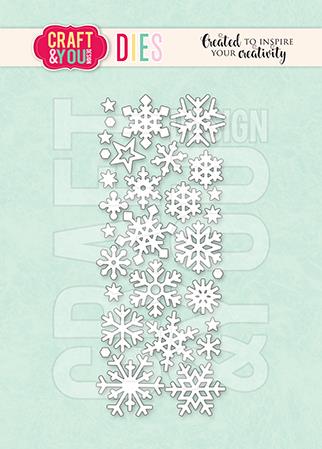 Craft & You Dies "Small Snowflakes "