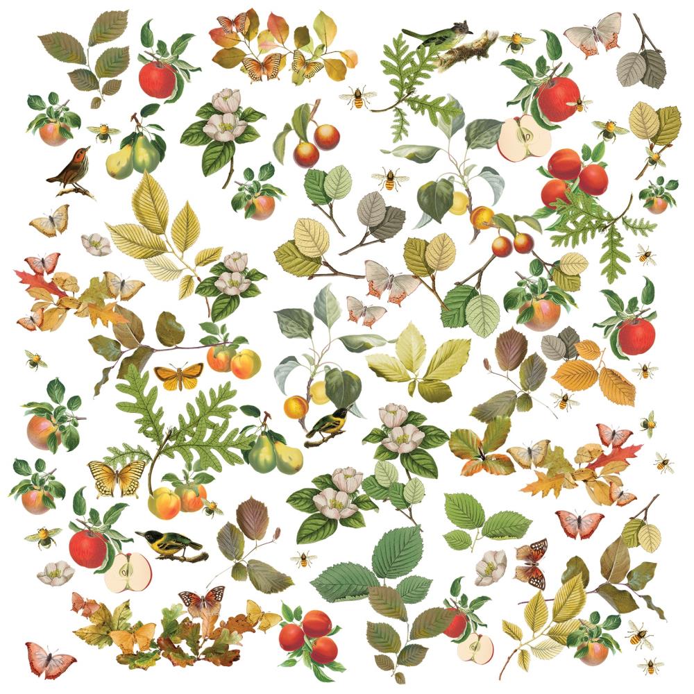 49 And Market Laser Cut Outs -  Vintage Orchard Wildflower 