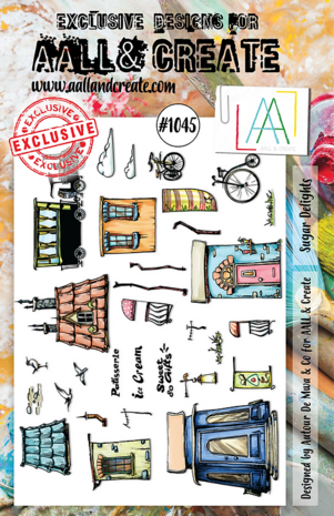 AALL & Create - Stamp Set A5 Sugar Delights