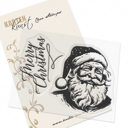  Karten-Kunst Clear Stamps KK-0253 - Santa