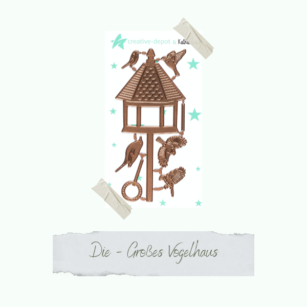 Creative Depot -   Die - Großes Vogelhaus 