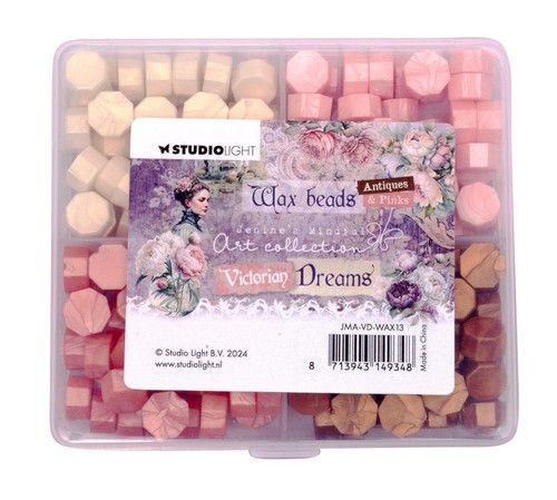 Studio Light Wax Beads 4 colors Pink Vict. Dreams nr.13