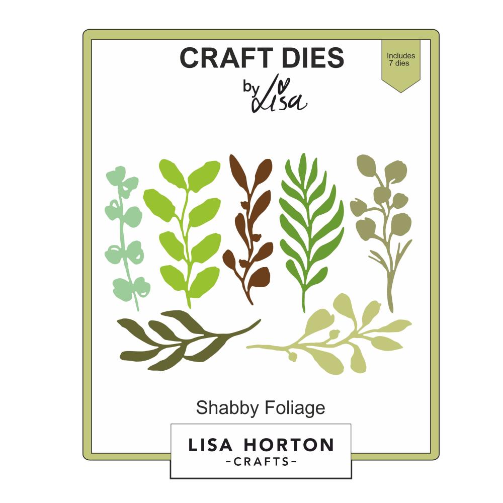 Lisa Horton Crafts Dies -  Shabby Foliage 